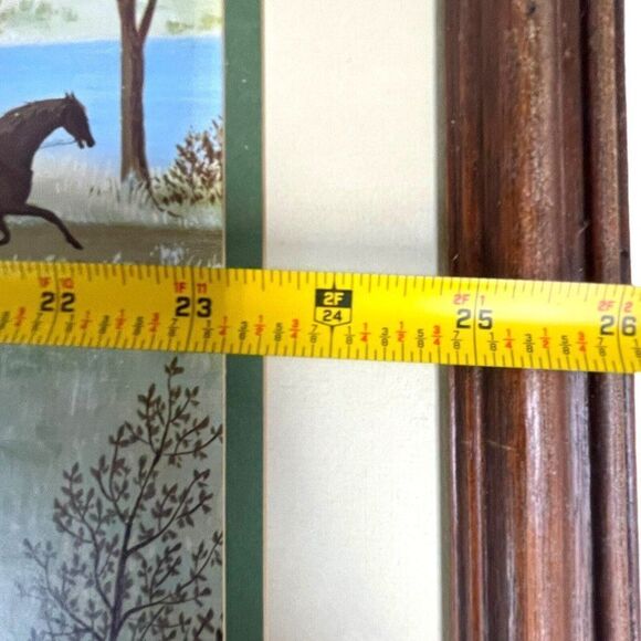 Antique Print “Harvest” 18th century Farming Folk Art by Martha Cahoon READ - Picture 12 of 16